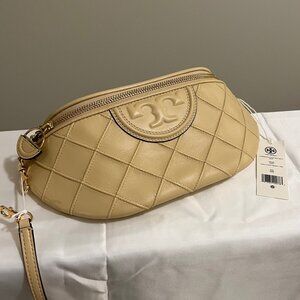 TORY BURCH Fleming Soft Belt Bag (Vanilla Soft Serve) NWT